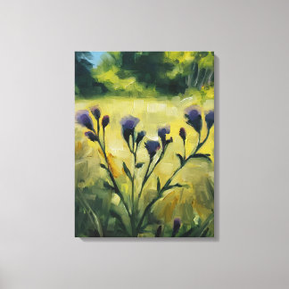 Impressão Em Tela Pintura da Paleta da Natureza