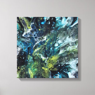 Impressão Em Tela pintura de abstrato.