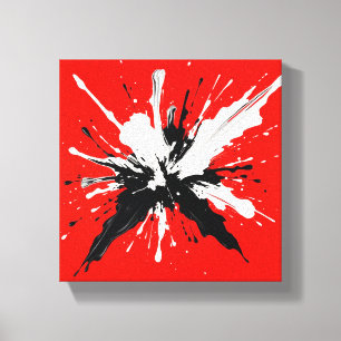 Impressão Em Tela Pintura de apresentação de cores