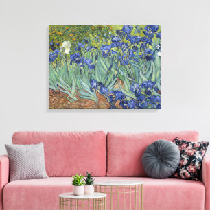 Impressão Em Tela Pintura de Arte Fina Íris de Van Gogh