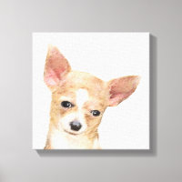 Pintura de Chihuahua - Arte de Cachorro Original C