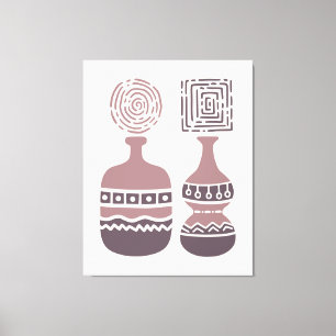 Impressão Em Tela Pintura de dedos zazzle