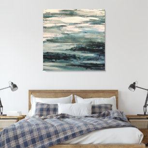 Impressão Em Tela Pintura de evacuação de abstrato