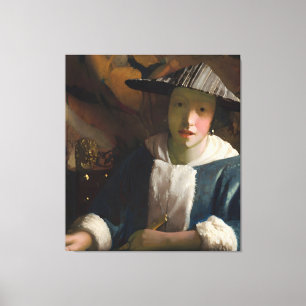 Impressão Em Tela pintura de Johannes Vermeer