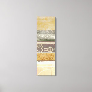 Impressão Em Tela Pintura de Padrão Tribal Contemporâneo