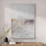 Impressão Em Tela pintura de parede abstrato neutra<br><div class="desc">Elevem seu espaço com esta impressão de arte na parede da canvas pintando "Silent the Hour",  da artista M Gloria Hunter. O original era acrílico na canvas. Dimensiona até 60" para espaços sobredimensionados.</div>
