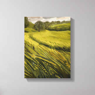 Impressão Em Tela Pintura de Prado - Ilustração de Natureza-Morta
