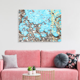 Impressão Em Tela pintura de taruga-doce em ashalt