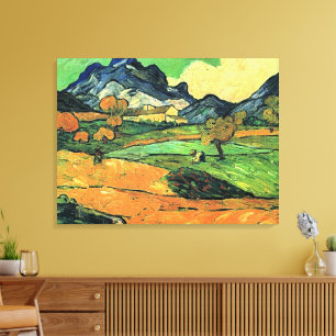 Impressão Em Tela Pintura de Van Gogh, Monte Gaussier,