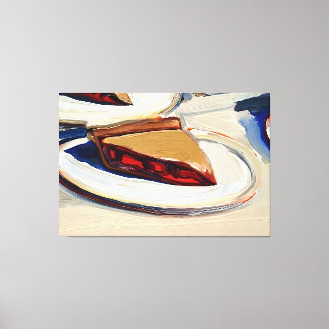 Impressão Em Tela pintura de Wayne Thiebaud (Frente)