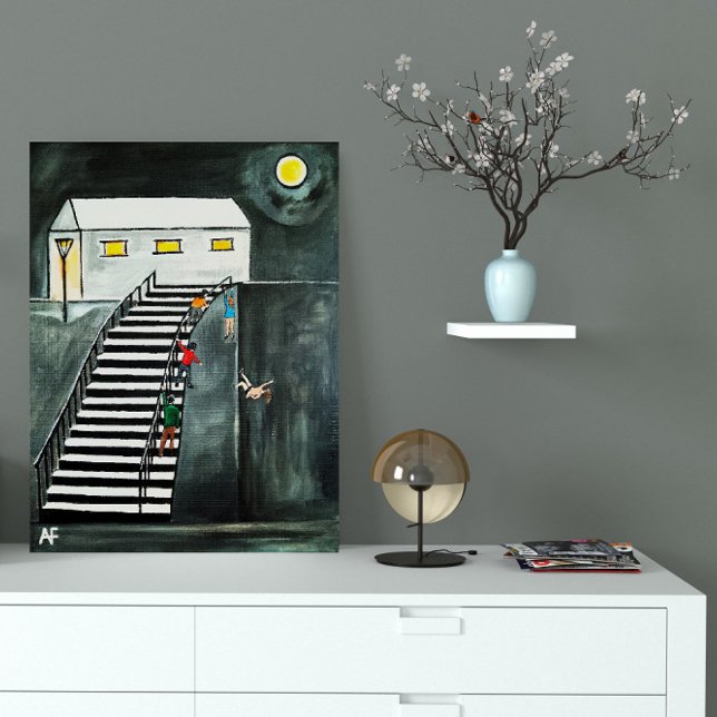 Impressão Em Tela Pintura desnecessária de Alfred Fox (Not Actual Size)