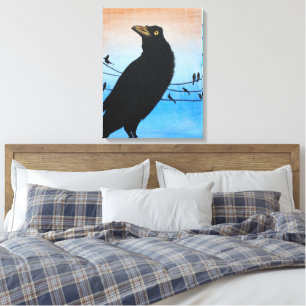 Impressão Em Tela Pintura dos animais selvagens da natureza do