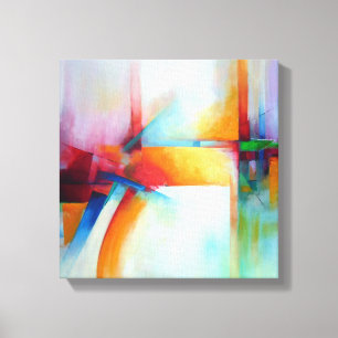 Impressão Em Tela Pintura elegante de Acrlylic da arte abstracta