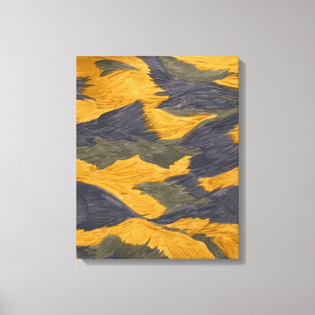 Impressão Em Tela Pintura em acrílico (Frente)