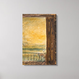 Impressão em Tela - Pintura em Madeira Acrílica Vi