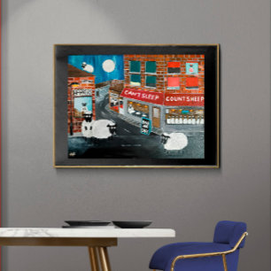 Impressão Em Tela Pintura em Ovinos por Alfred Fox