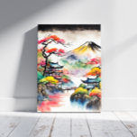 Impressão Em Tela Pintura em Paisagem Japonesa<br><div class="desc">A Impressão de Tela de Pintura de Tinta Japonesa é totalmente personalizável e exclusiva para pendurar em casa e no escritório. Projetado por Norman.R.</div>