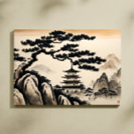 Impressão Em Tela Pintura em Paisagem Japonesa<br><div class="desc">A Impressão de Tela de Pintura de Tinta Japonesa é totalmente personalizável e exclusiva para pendurar em casa e no escritório. Projetado por Norman.R.</div>