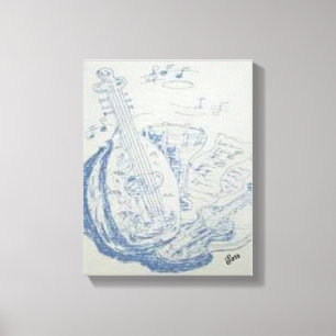 Impressão Em Tela Pintura: Instrumentos Gregos