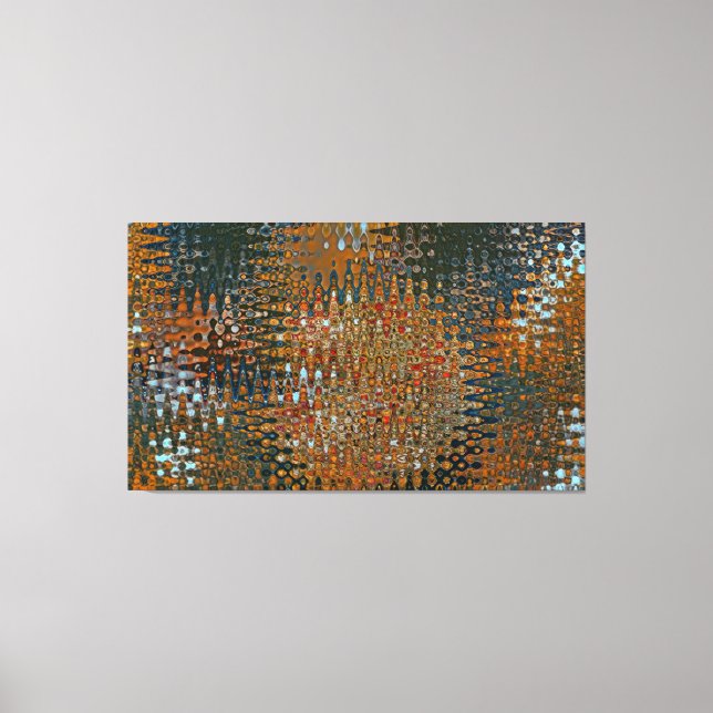 Impressão Em Tela Pintura líquida de comida Abstrato de 2021 acrílic (Frente)