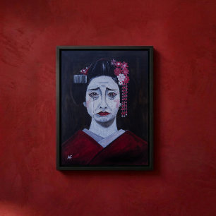 Impressão Em Tela Pintura Maravilhosamente Triste de Alfred Fox