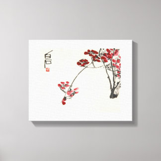 Impressão Em Tela Pintura na China Antiga - Qi Baishi - Winterdoce V