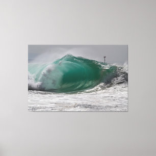 Impressão Em Tela Pipeline WEDGE, Newport Beach 🌊