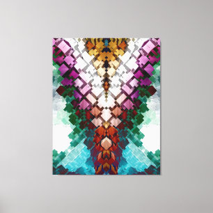 Impressão Em Tela Pirâmide V-Stack