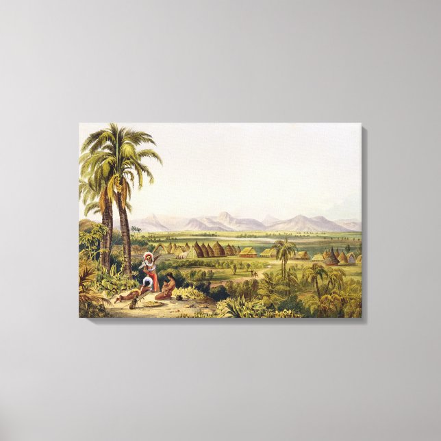 Impressão Em Tela Pirara e Lago Amucu, O Local de Eldorado, impressã (Frente)