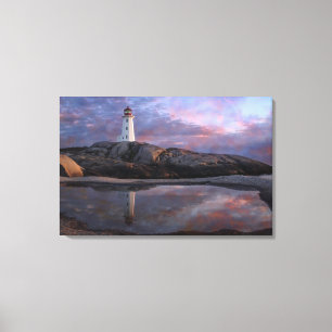 Impressão Em Tela Piscina da maré pelo farol