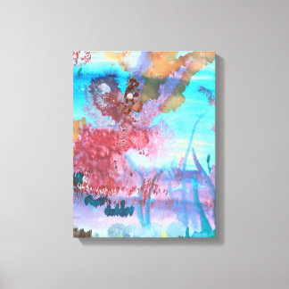 Impressão Em Tela Piscina de rock.