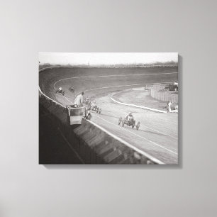 Impressão Em Tela Pista de corrida de tábuas, 1925