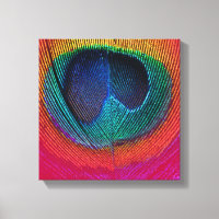 PixDezines Psychedelic Peacock, rosa quente, canva