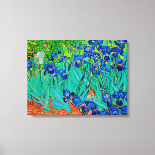 Impressão Em Tela PixDezines van gogh irises/ruas. Remy