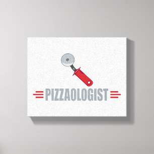 Impressão Em Tela Pizza Engraçada