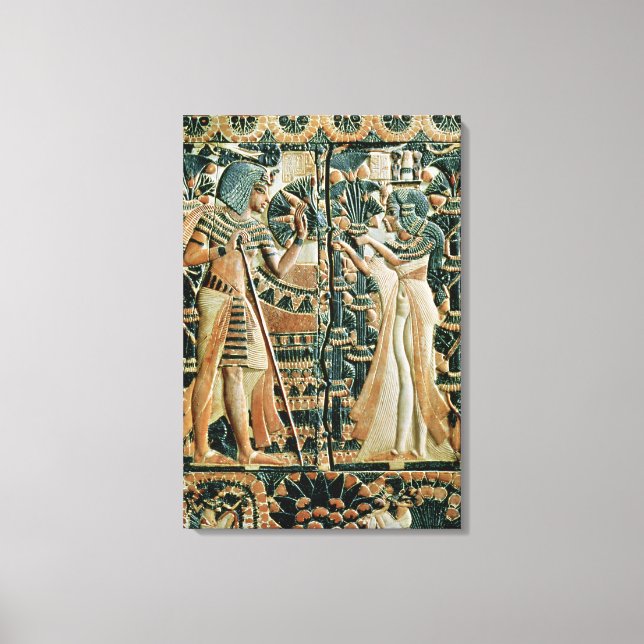 Impressão Em Tela Placa da tampa do caixão mostrando (Frente)