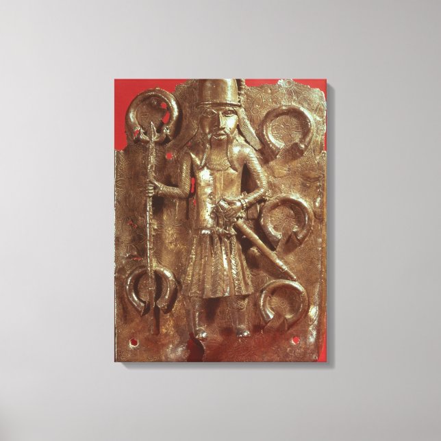 Impressão Em Tela Placa de Benim (Frente)