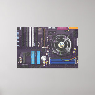 Impressão Em Tela Placa-mãe de computador