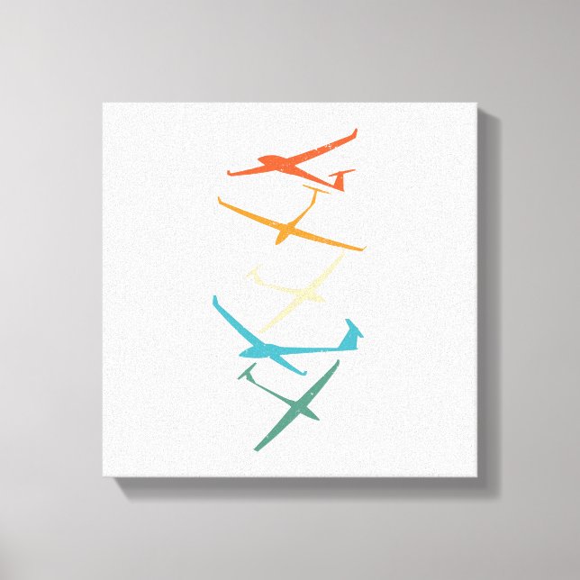 Impressão Em Tela Planadores | Térmicos-piloto de planador Soando Pr (Frente)