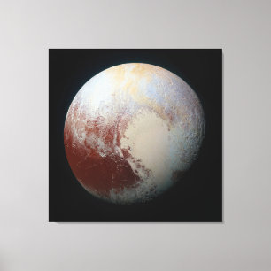 Impressão Em Tela Planeta Pluto do anão