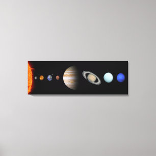 Impressão Em Tela PLANETAS DA Tela Personalizada SOLAR DO SISTEMA Im