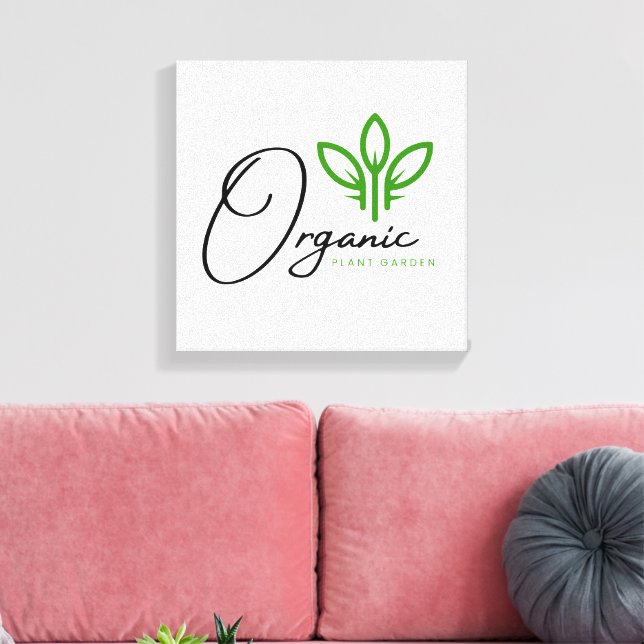 Impressão Em Tela Plantação Oragônica (Insitu(Sala de estar))