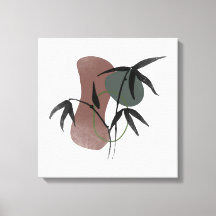 Plantas Botânicas de Bambu Boêmia