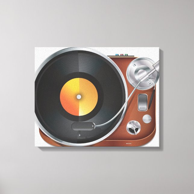 Impressão Em Tela Player de música DJ (Frente)