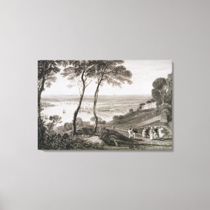 Impressão Em Tela Plymouth Dock do Monte Edgecombe, do 'Cooke'