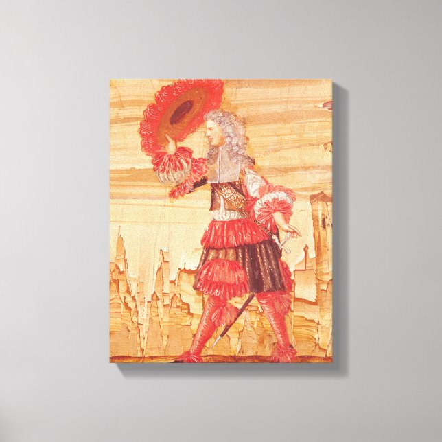 Impressão Em Tela Pocquelin no papel de Mascarille (Frente)