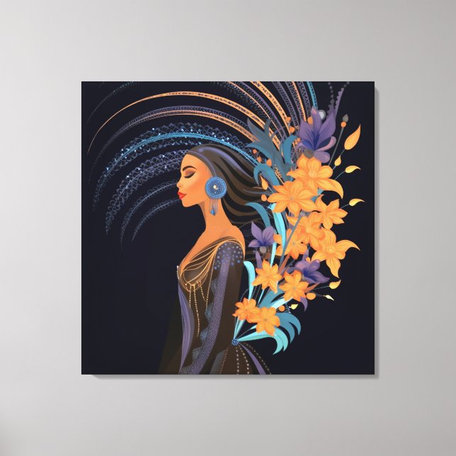 IMPRESSÃO EM TELA PODER DA BELEZA #5 (Frente)