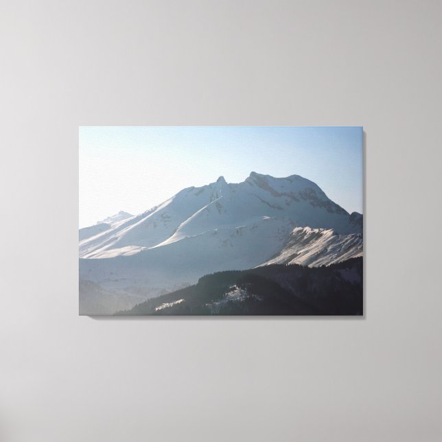 Impressão Em Tela Pointe Percee Morzin França - Cartão de Férias (Frente)