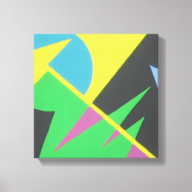 Impressão Em Tela Points of Balance (Frente)