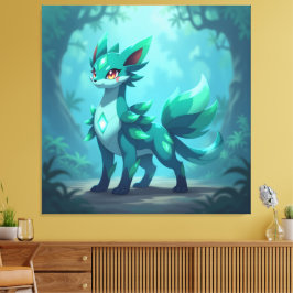 Impressão Em Tela Pokémon und seine Treue Freunde